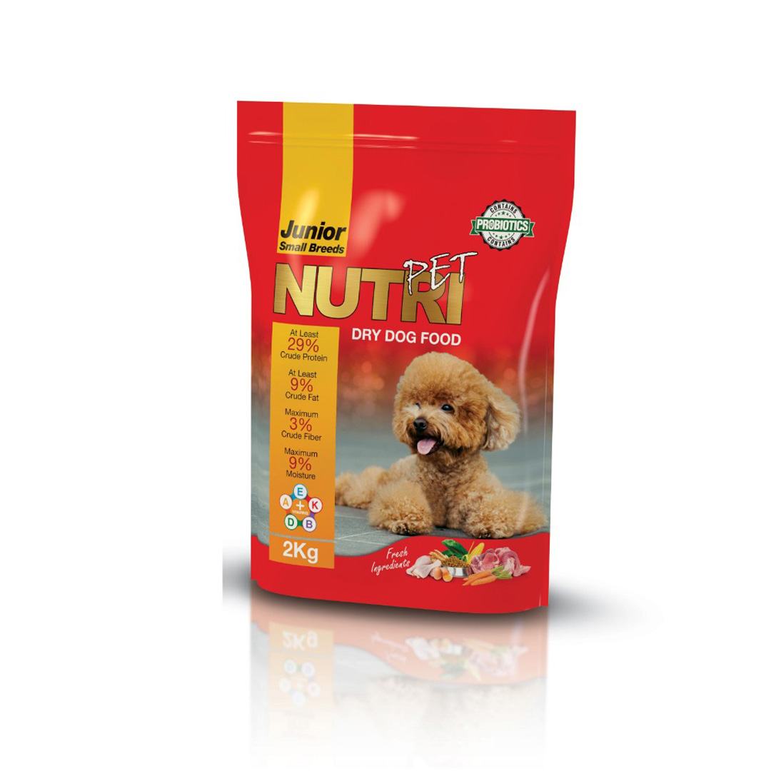 Nutripet Junior small breed dry food 2kg
